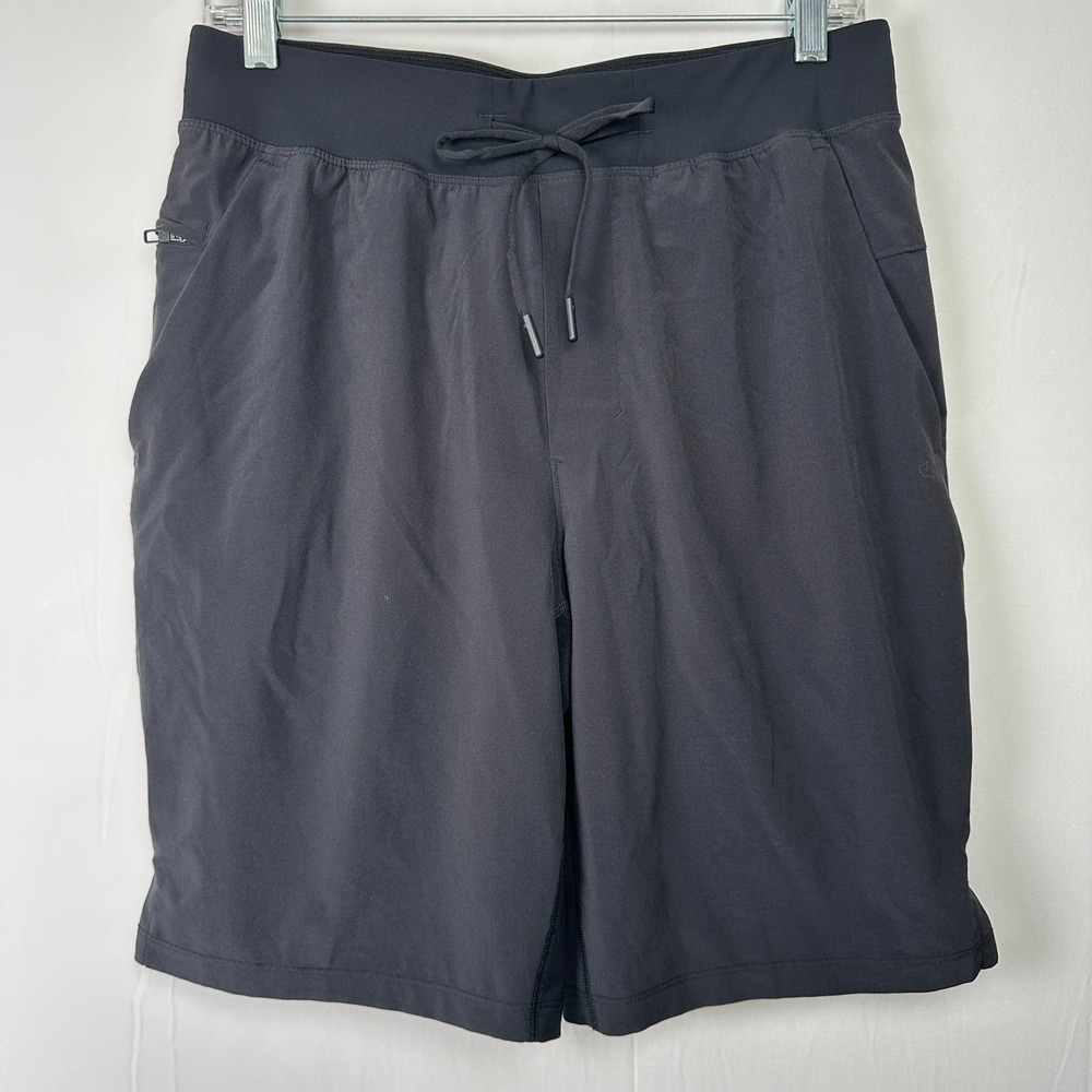 Lululemon T.H.E. Short Mens‎ M Black Lined Athletic Running Training Outdoor